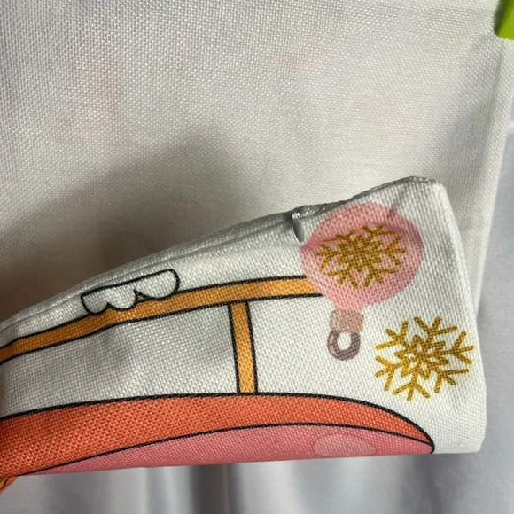 6 Pack Christmas Pillow Covers 18 x 18 Inch Brand New Washable Canvas Zipper - Picture 8 of 12